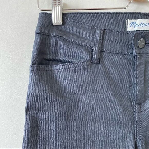 MADEWELL-COATED Skinny Moto Ribbed Knee Jeans - Picture 5 of 13